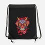 Oni Mask-None-Drawstring-Bag-nickzzarto