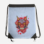 Oni Mask-None-Drawstring-Bag-nickzzarto