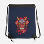 Oni Mask-None-Drawstring-Bag-nickzzarto