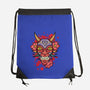 Oni Mask-None-Drawstring-Bag-nickzzarto