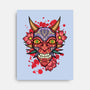 Oni Mask-None-Stretched-Canvas-nickzzarto