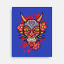 Oni Mask-None-Stretched-Canvas-nickzzarto