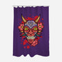 Oni Mask-None-Polyester-Shower Curtain-nickzzarto