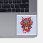 Oni Mask-None-Glossy-Sticker-nickzzarto