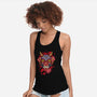 Oni Mask-Womens-Racerback-Tank-nickzzarto
