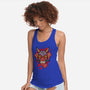 Oni Mask-Womens-Racerback-Tank-nickzzarto