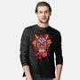 Oni Mask-Mens-Long Sleeved-Tee-nickzzarto