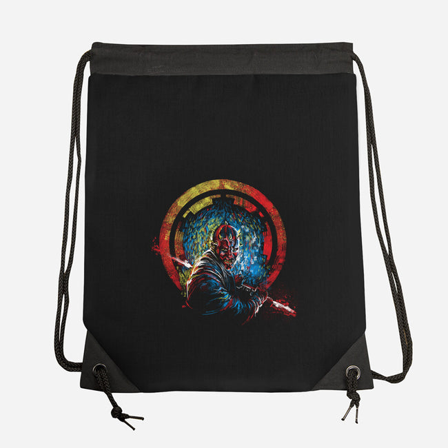 Sithpressionism-None-Drawstring-Bag-zascanauta