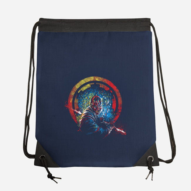 Sithpressionism-None-Drawstring-Bag-zascanauta