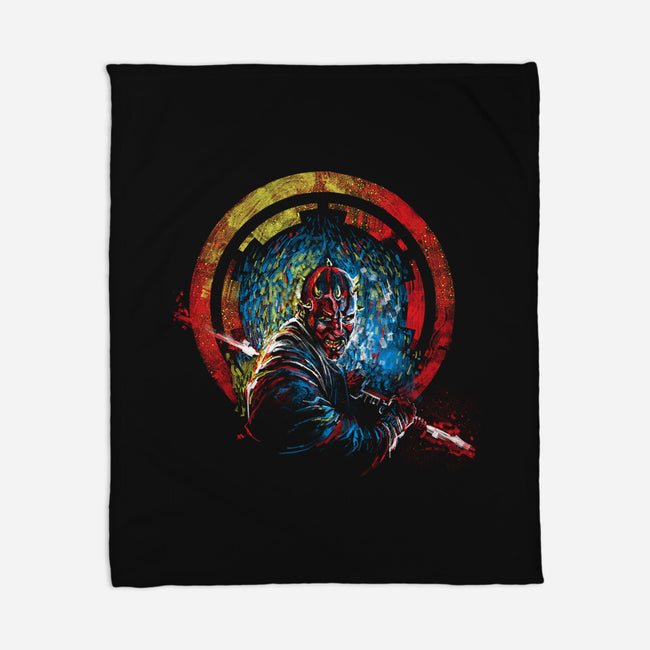 Sithpressionism-None-Fleece-Blanket-zascanauta