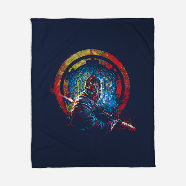 Sithpressionism-None-Fleece-Blanket-zascanauta