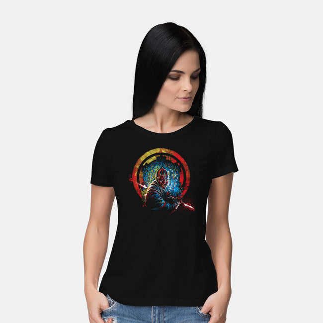 Sithpressionism-Womens-Basic-Tee-zascanauta