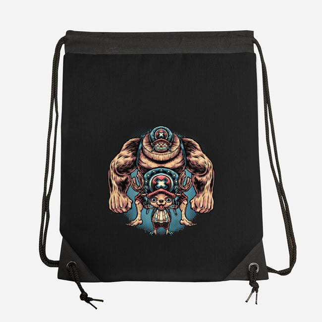 Heavy Transformation-None-Drawstring-Bag-glitchygorilla