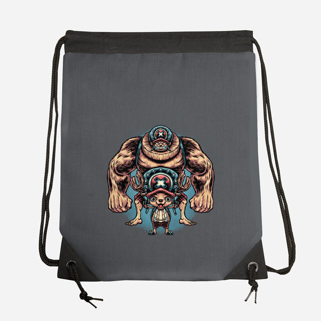 Heavy Transformation-None-Drawstring-Bag-glitchygorilla