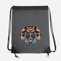 Heavy Transformation-None-Drawstring-Bag-glitchygorilla