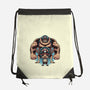 Heavy Transformation-None-Drawstring-Bag-glitchygorilla