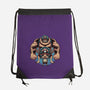 Heavy Transformation-None-Drawstring-Bag-glitchygorilla