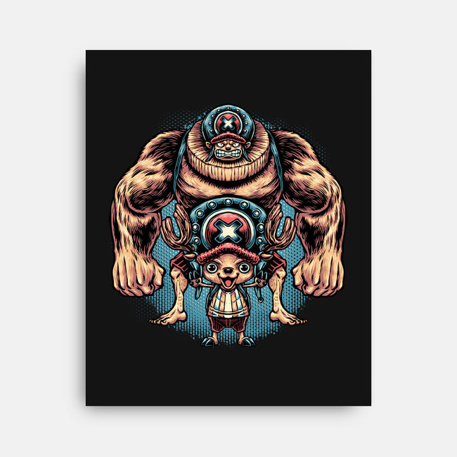 Heavy Transformation-None-Stretched-Canvas-glitchygorilla