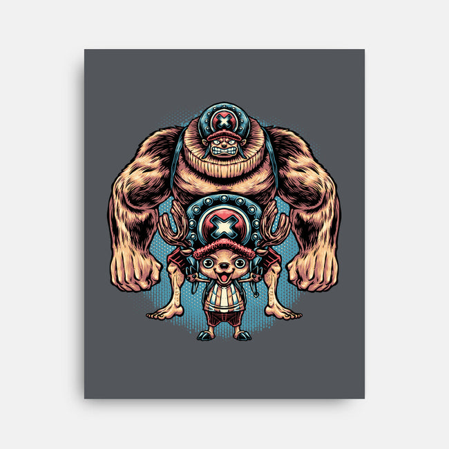 Heavy Transformation-None-Stretched-Canvas-glitchygorilla