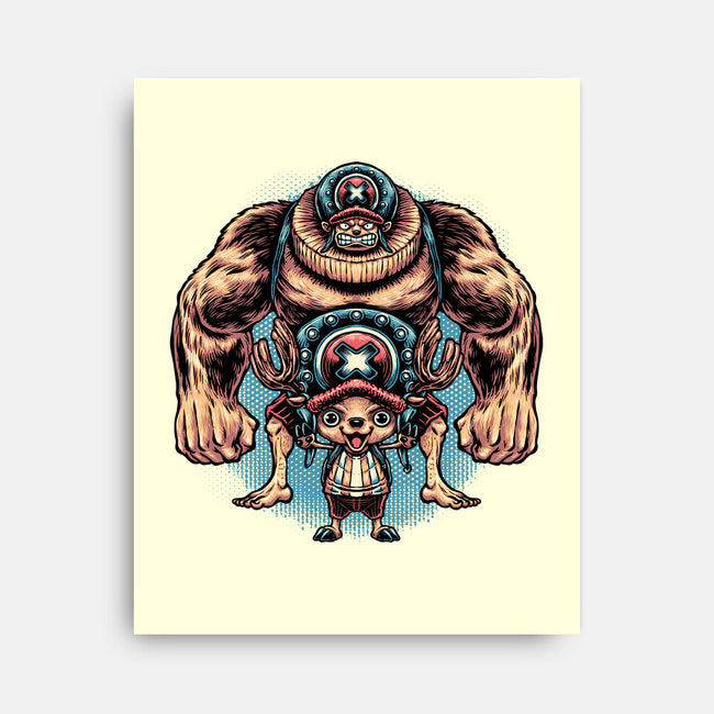 Heavy Transformation-None-Stretched-Canvas-glitchygorilla