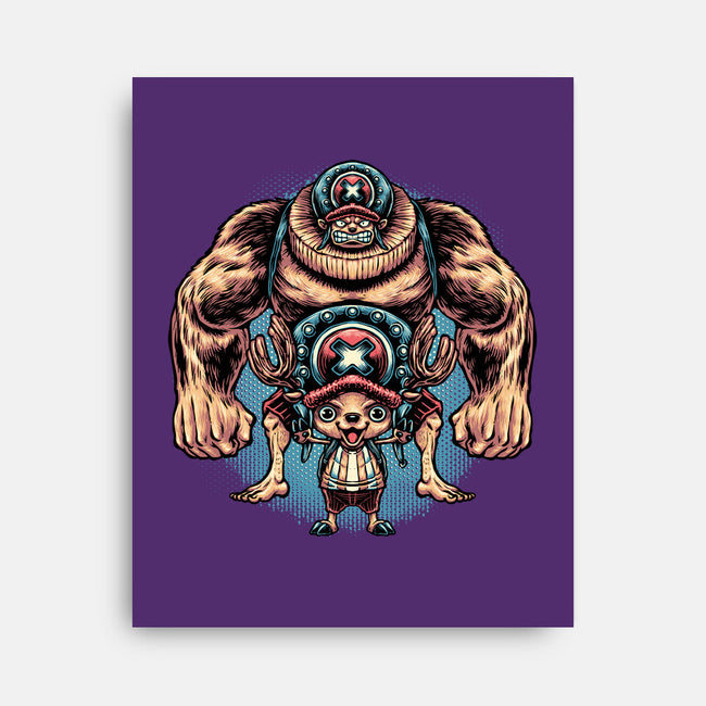 Heavy Transformation-None-Stretched-Canvas-glitchygorilla