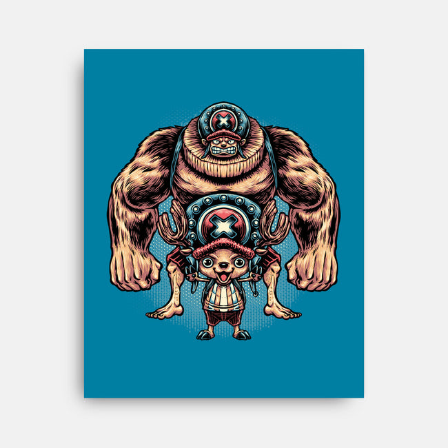 Heavy Transformation-None-Stretched-Canvas-glitchygorilla