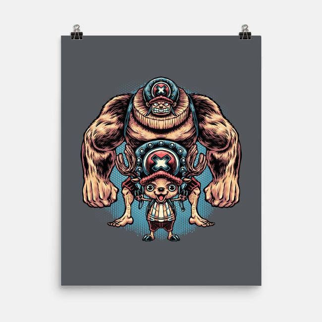 Heavy Transformation-None-Matte-Poster-glitchygorilla