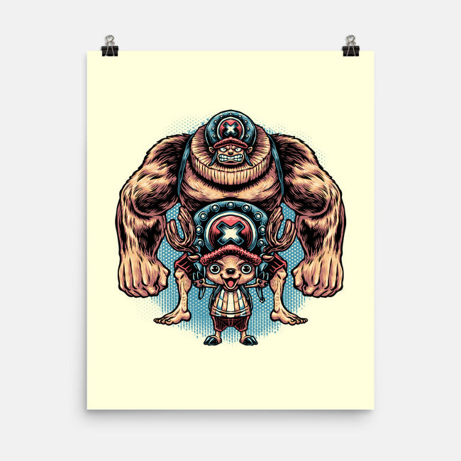 Heavy Transformation-None-Matte-Poster-glitchygorilla