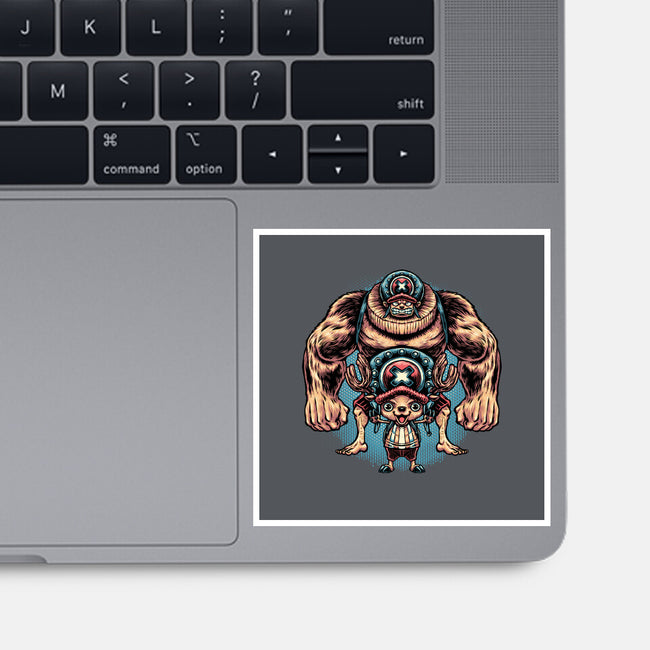 Heavy Transformation-None-Glossy-Sticker-glitchygorilla