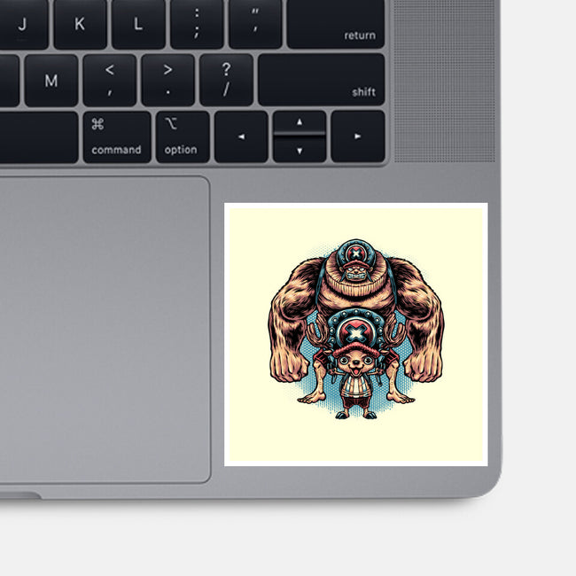 Heavy Transformation-None-Glossy-Sticker-glitchygorilla