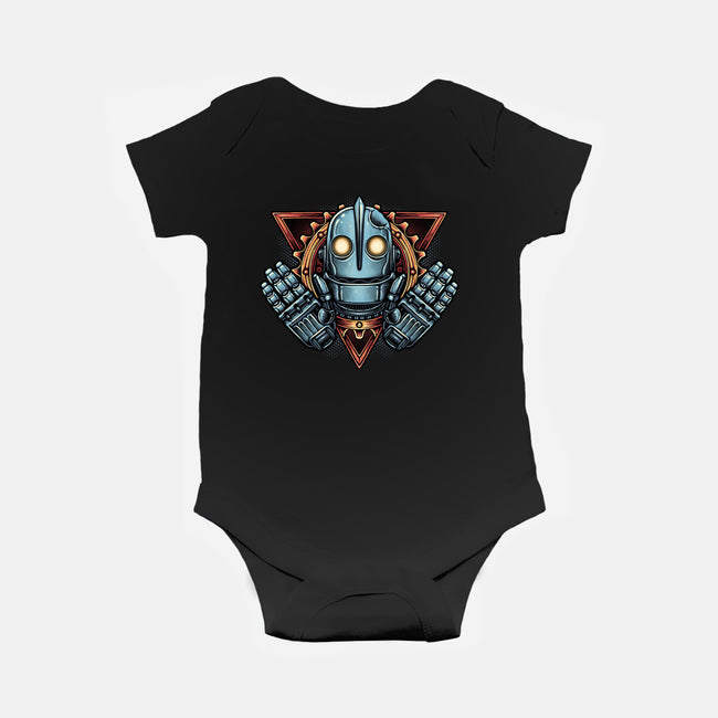 Giant Kindness-Baby-Basic-Onesie-glitchygorilla