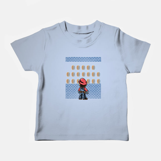 Tunnel Of Coins-Baby-Basic-Tee-glitchygorilla