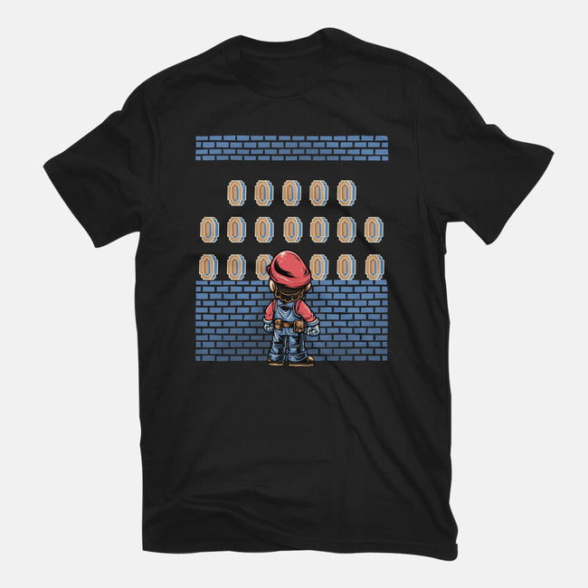 Tunnel Of Coins-Youth-Basic-Tee-glitchygorilla