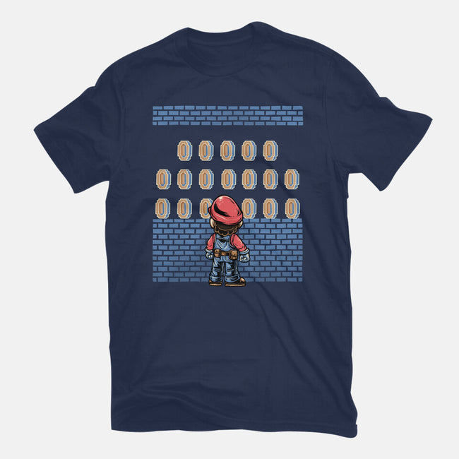 Tunnel Of Coins-Mens-Basic-Tee-glitchygorilla