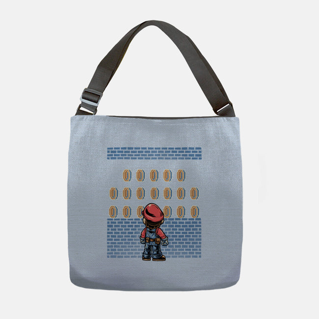 Tunnel Of Coins-None-Adjustable Tote-Bag-glitchygorilla