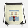 Tunnel Of Coins-None-Drawstring-Bag-glitchygorilla
