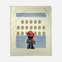 Tunnel Of Coins-None-Fleece-Blanket-glitchygorilla