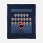 Tunnel Of Coins-None-Fleece-Blanket-glitchygorilla