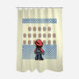 Tunnel Of Coins-None-Polyester-Shower Curtain-glitchygorilla