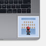 Tunnel Of Coins-None-Glossy-Sticker-glitchygorilla