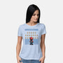 Tunnel Of Coins-Womens-Basic-Tee-glitchygorilla