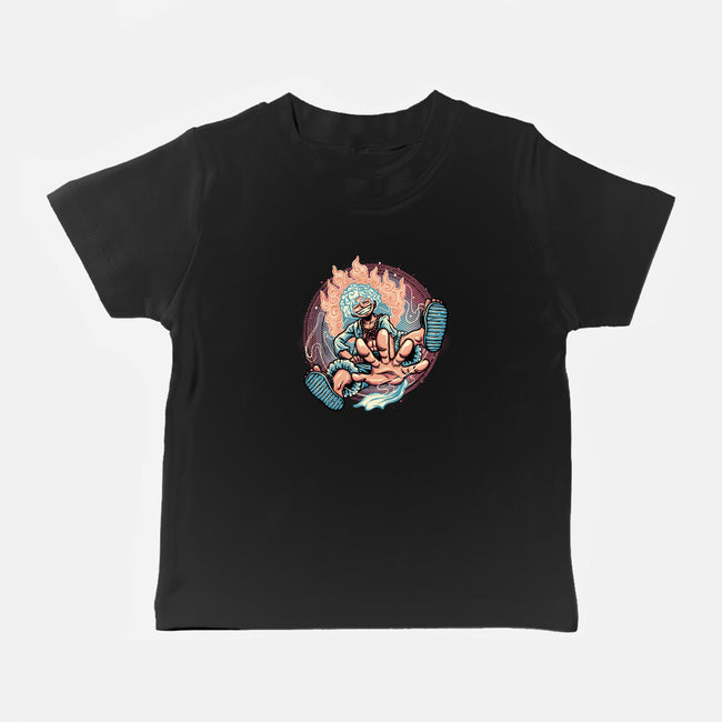 Awakened Pirate King-Baby-Basic-Tee-glitchygorilla