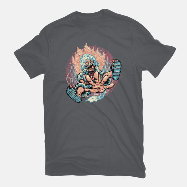 Awakened Pirate King-Unisex-Basic-Tee-glitchygorilla