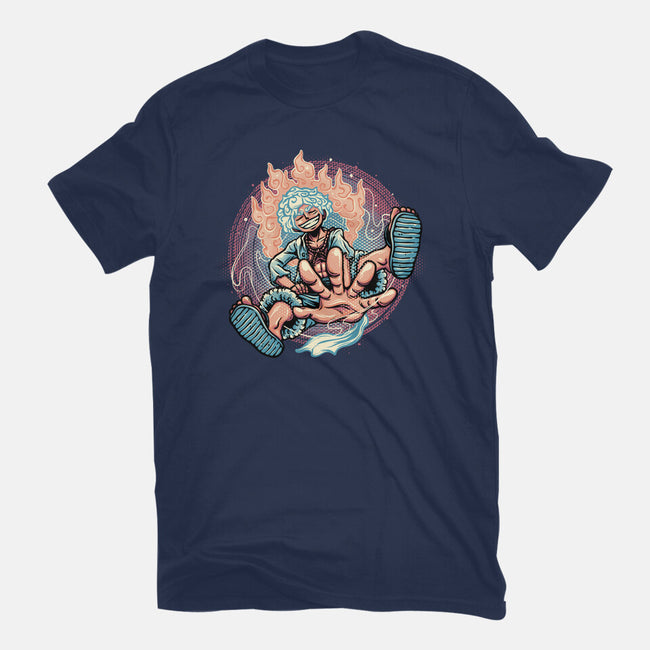 Awakened Pirate King-Unisex-Basic-Tee-glitchygorilla