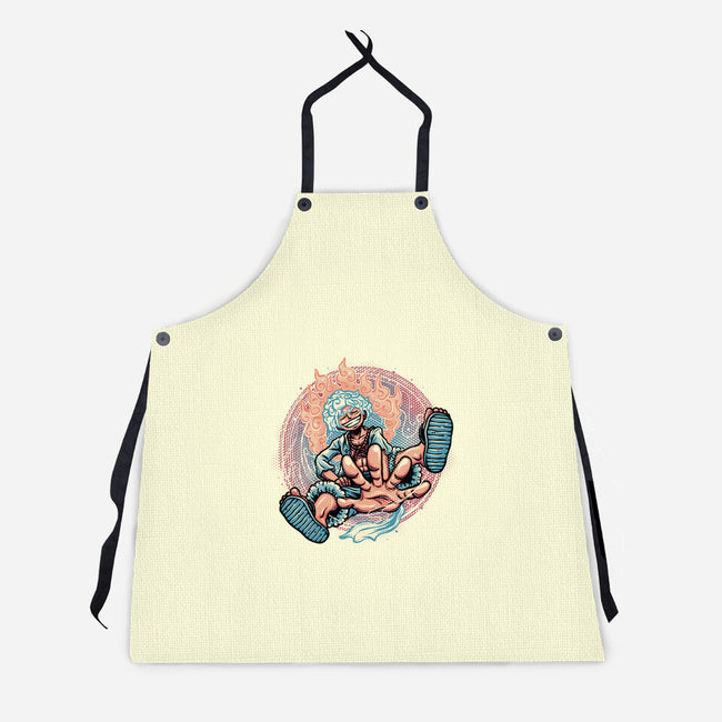 Awakened Pirate King-Unisex-Kitchen-Apron-glitchygorilla