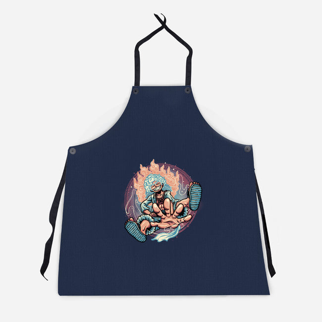 Awakened Pirate King-Unisex-Kitchen-Apron-glitchygorilla