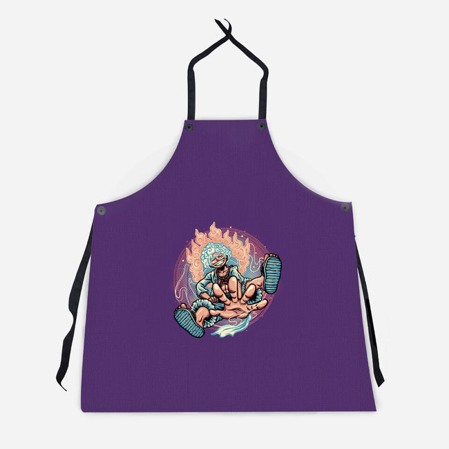 Awakened Pirate King-Unisex-Kitchen-Apron-glitchygorilla
