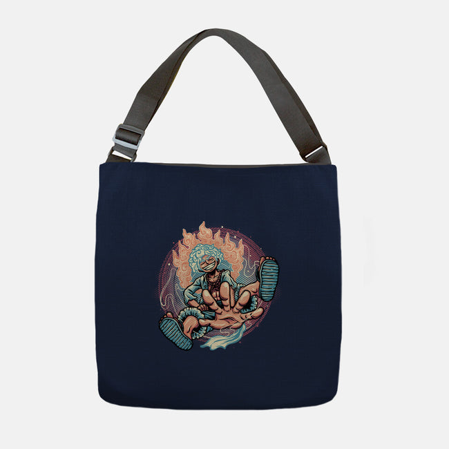 Awakened Pirate King-None-Adjustable Tote-Bag-glitchygorilla