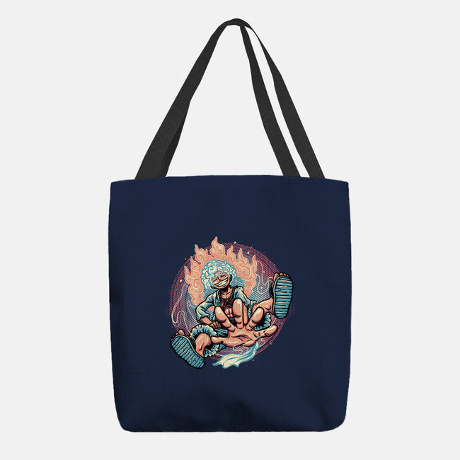 Awakened Pirate King-None-Basic Tote-Bag-glitchygorilla