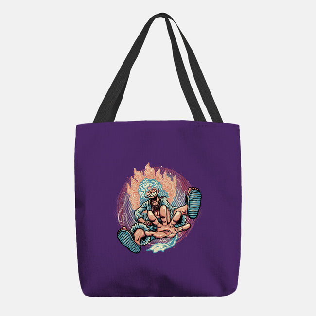Awakened Pirate King-None-Basic Tote-Bag-glitchygorilla